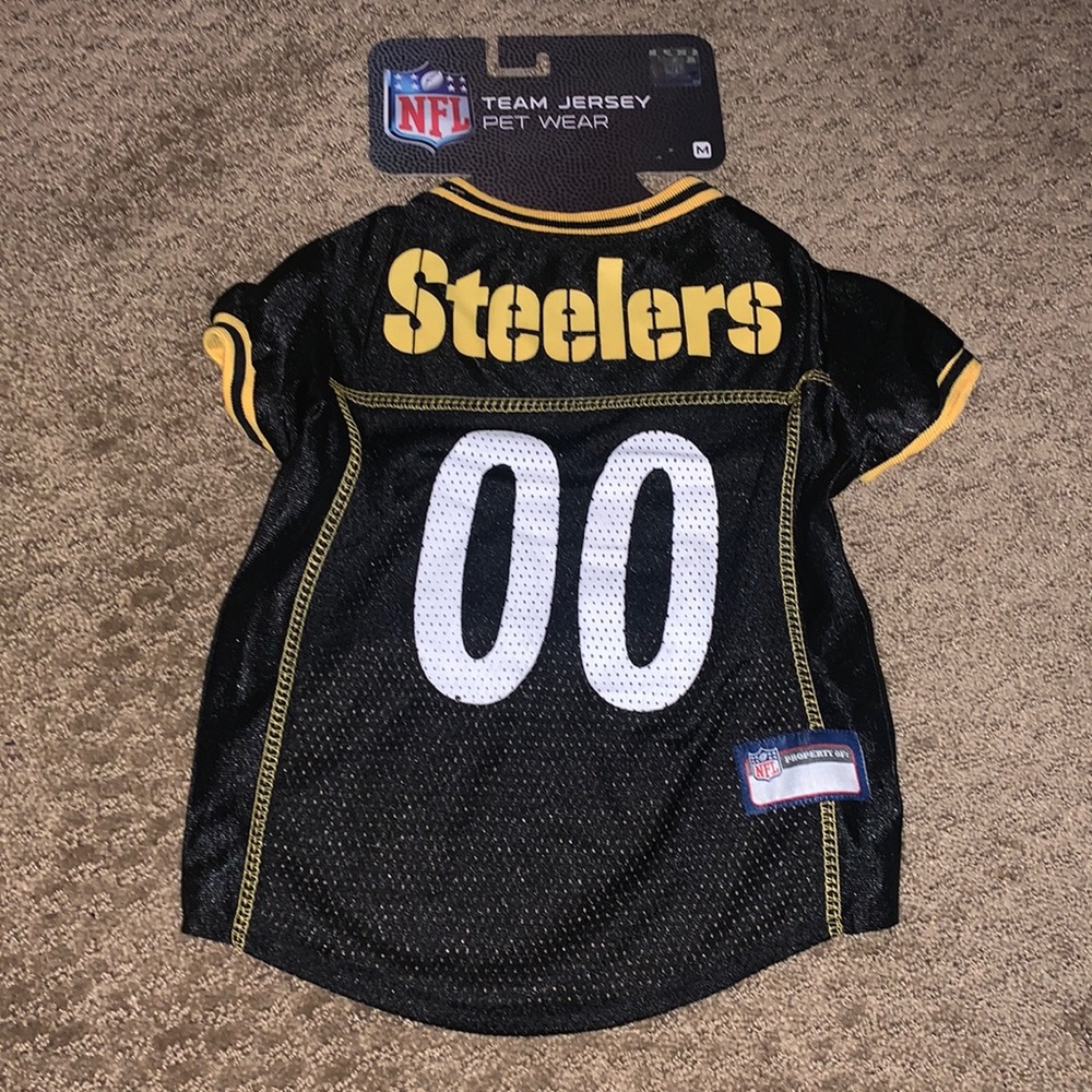 NFL Pittsburgh Steelers pet wear jersey